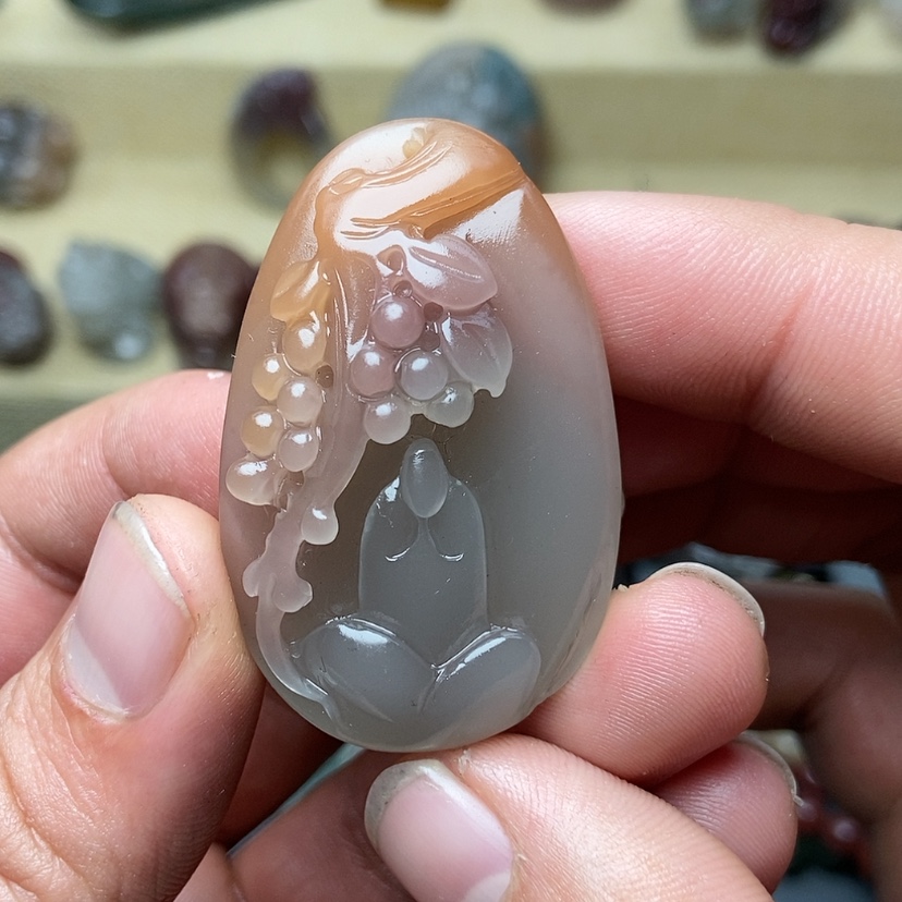 【闪购商品】玛瑙/玉髓颈饰未镶嵌