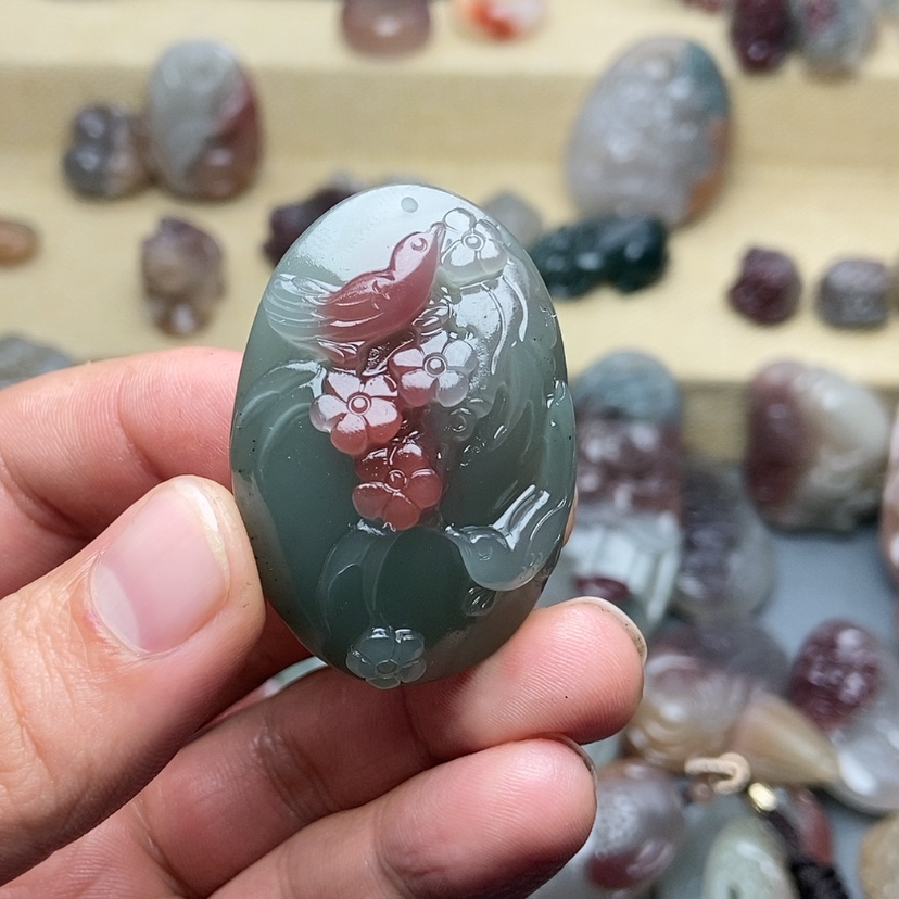 【闪购商品】玛瑙/玉髓颈饰未镶嵌9****7