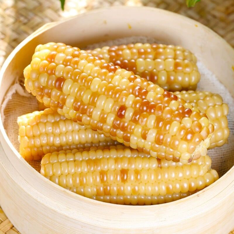 云南西双版纳甜糯玉米新鲜糯玉米真空包装即食减脂粘玉米新鲜甜糯
