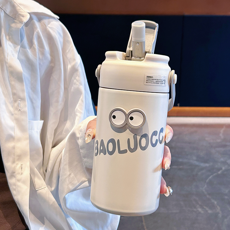 茶水分离泡茶杯家用保温杯大容量水杯高颜值简约创意真空女士杯子