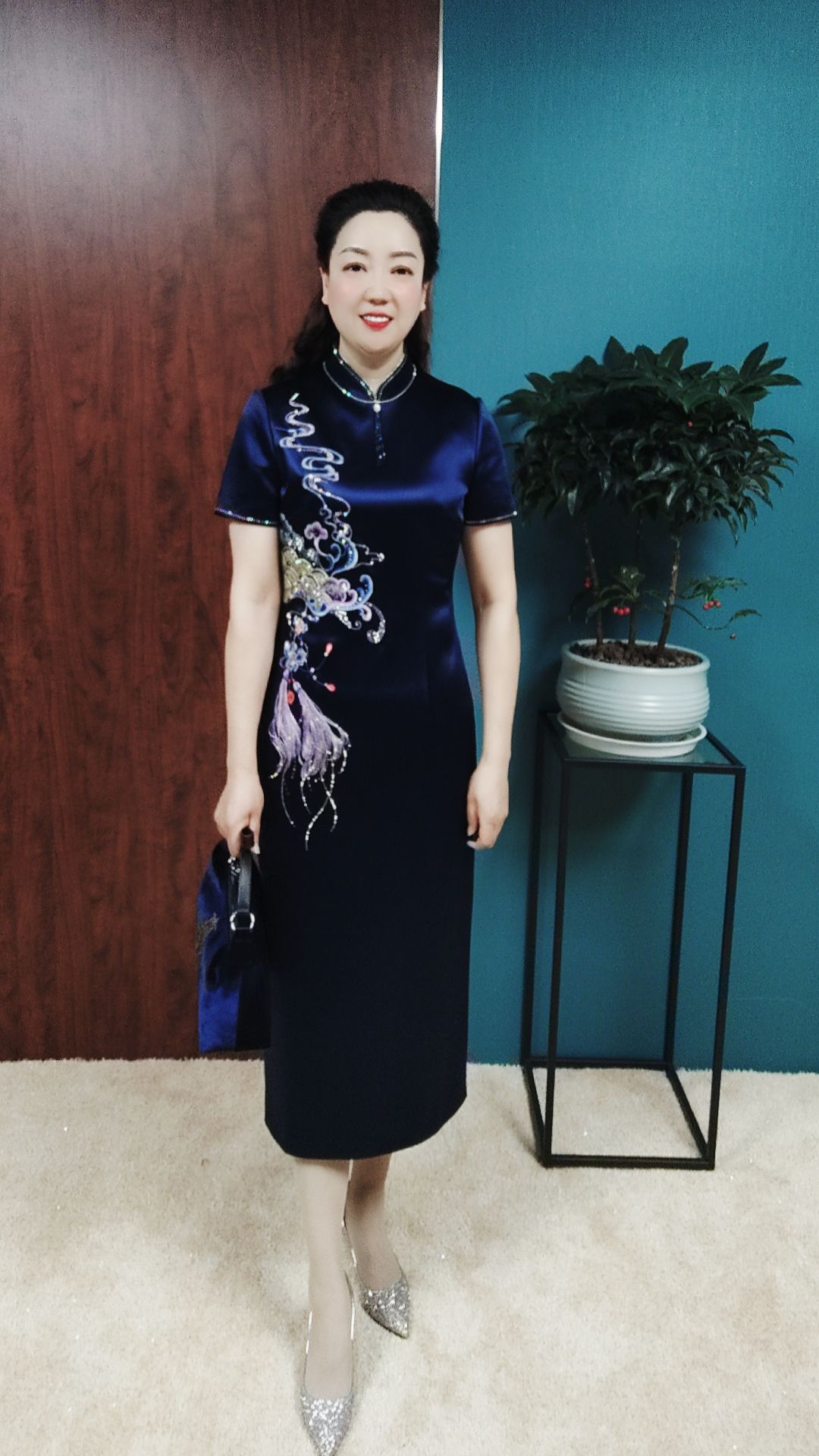 气质优雅中国风旗袍17706