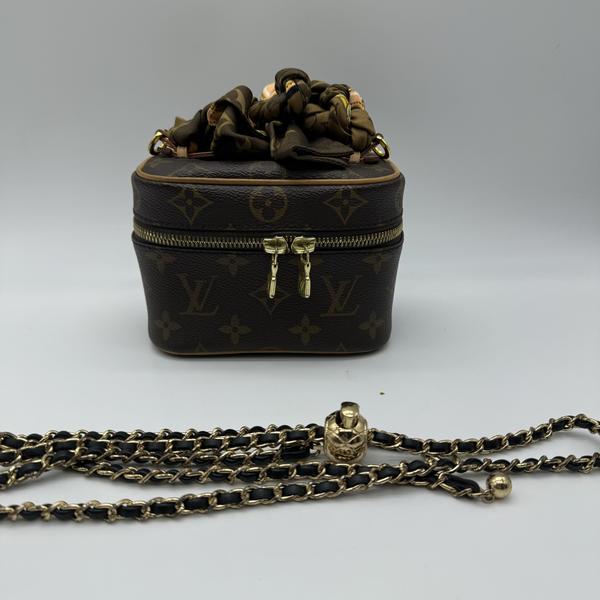 95新 LouisVuitton/路易威登 范大范 nicenano化妆盒/7037 1028