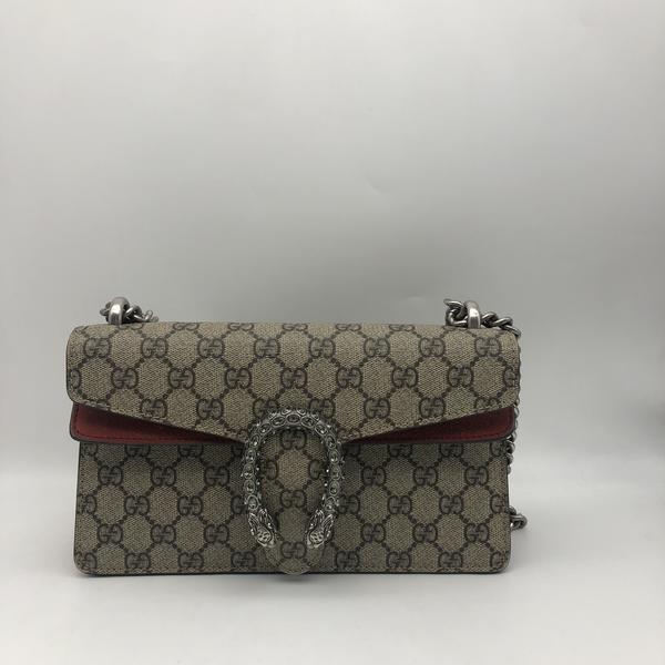 95新 GUCCI/古驰 范大范 新款红色钻扣酒神/5581 3584