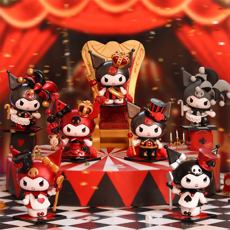 【粉丝福利】新款库洛米扑克牌盲盒系列国版酷洛米手办摆件公仔女