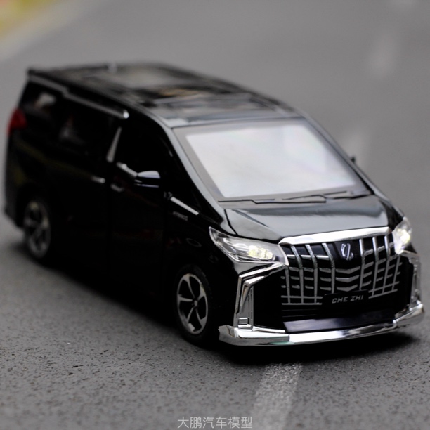 埃尔法仿真合金汽车模型静态车模礼品摆件