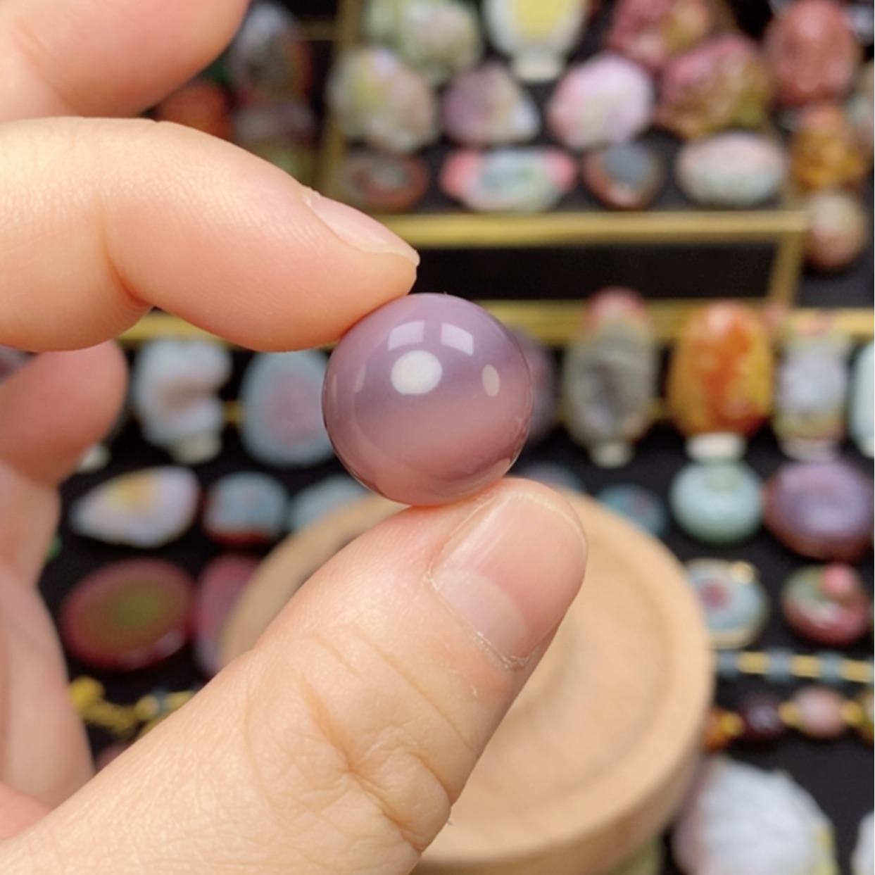【闪购商品】玛瑙/玉髓吊坠(不含链)未镶嵌R****?