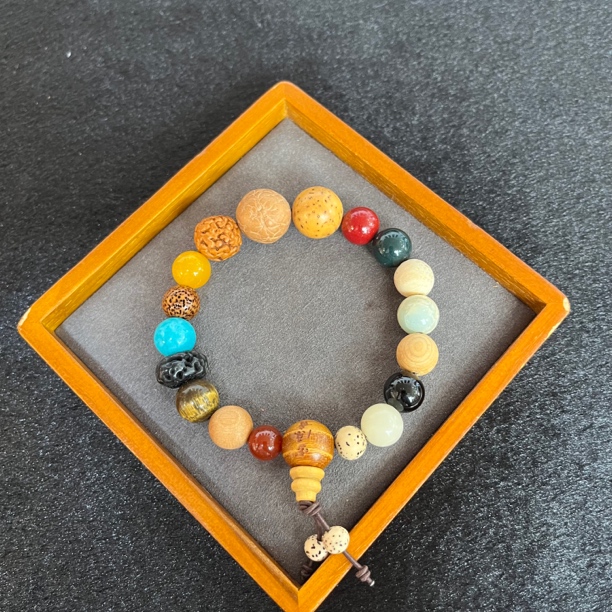 十八籽手串木带宝单圈