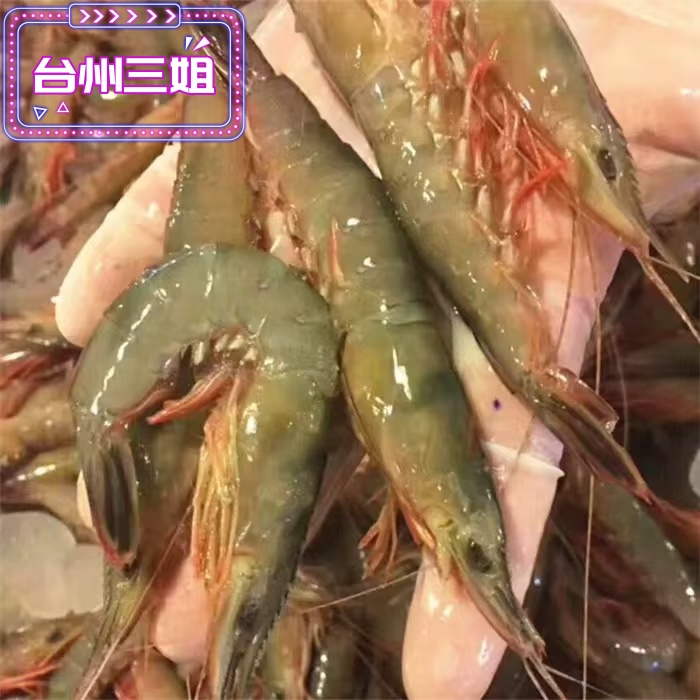 【台州三姐】东海野生剑虾硬冲虾海鲜(规格重量以直播间为准)