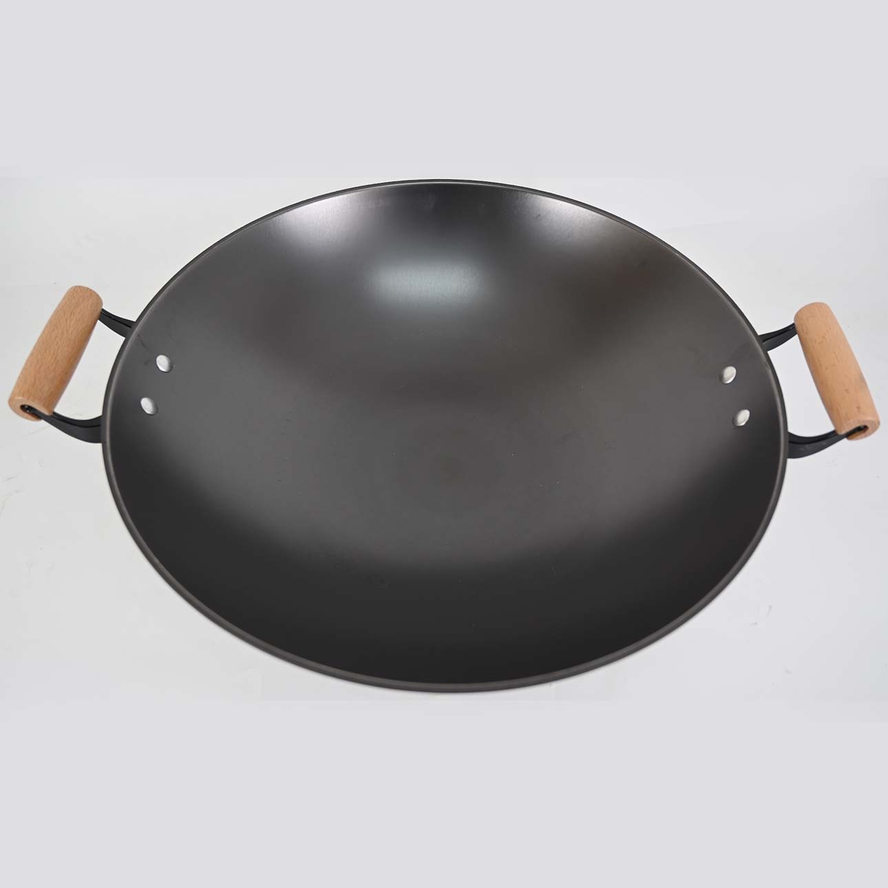 源金宝铁锅紫金涂层生铁锅使用燃气灶节能铁锅国产传统