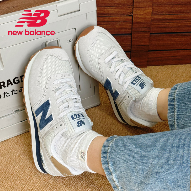 NEW BALANCE574复古男运动鞋女透气跑步鞋情侣休闲男鞋子ML574LGI