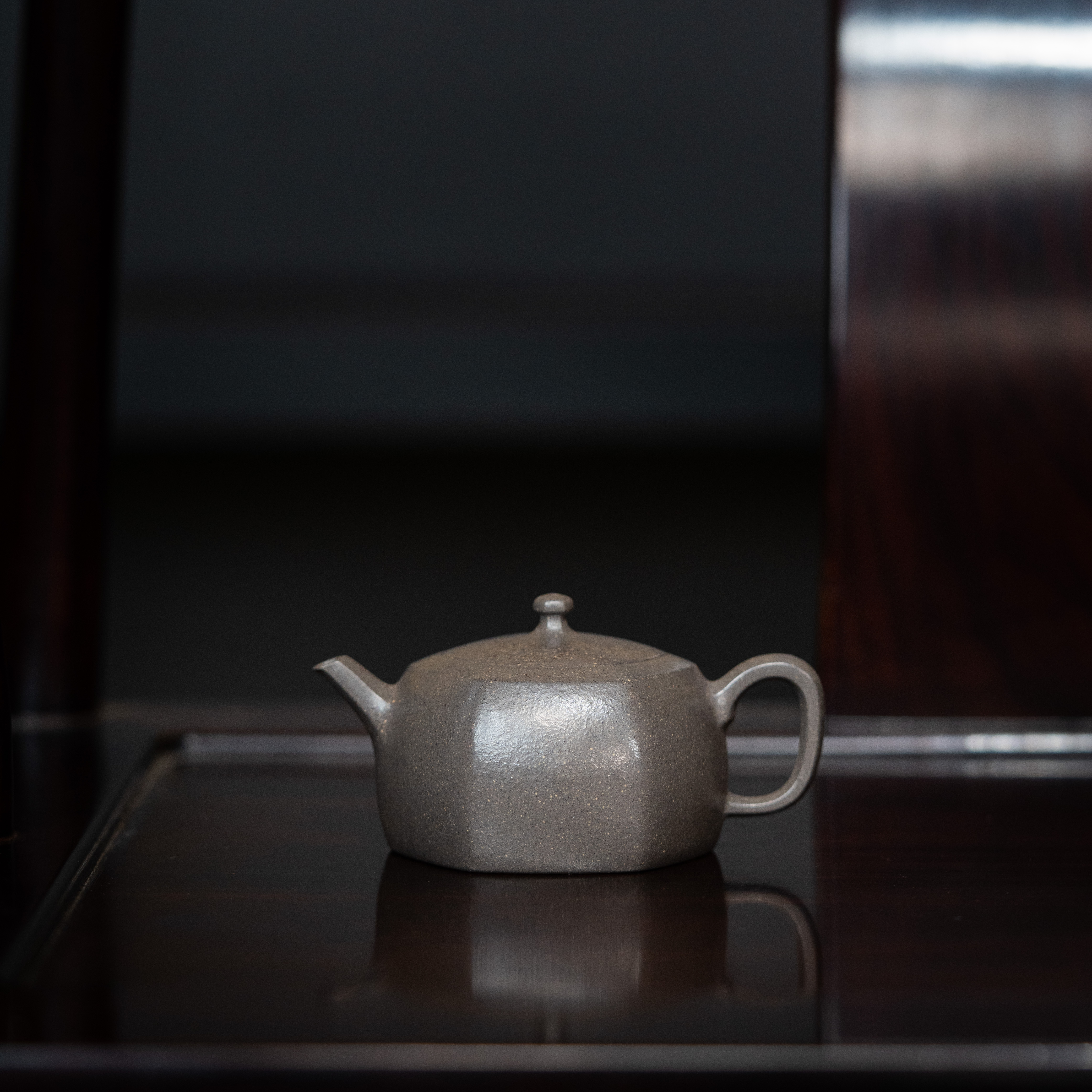 【盛丰源】六方清韵 邵诚制 青段 130cc 紫砂壶