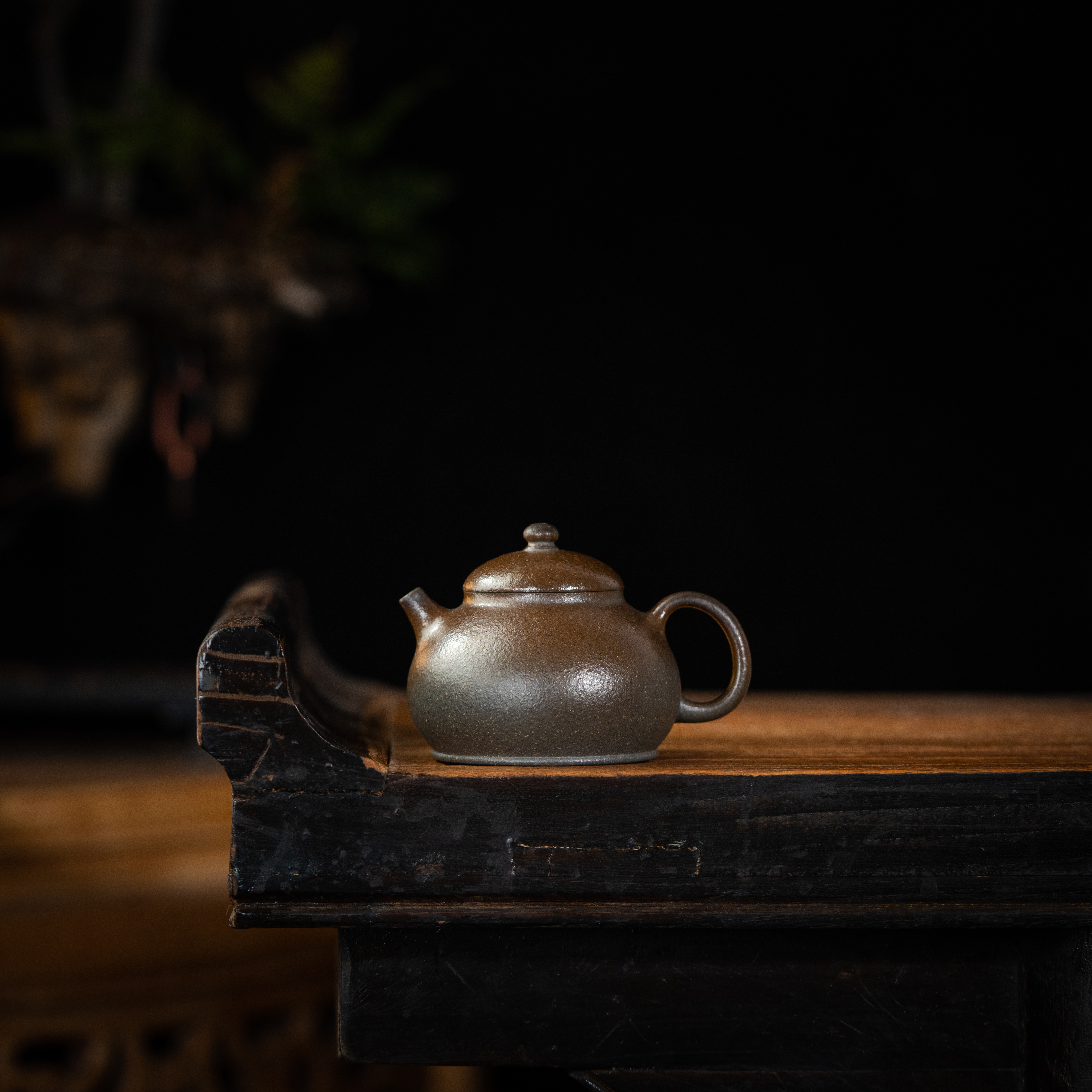 前墅龙窑 乳丁 段泥 150cc 家用紫砂壶