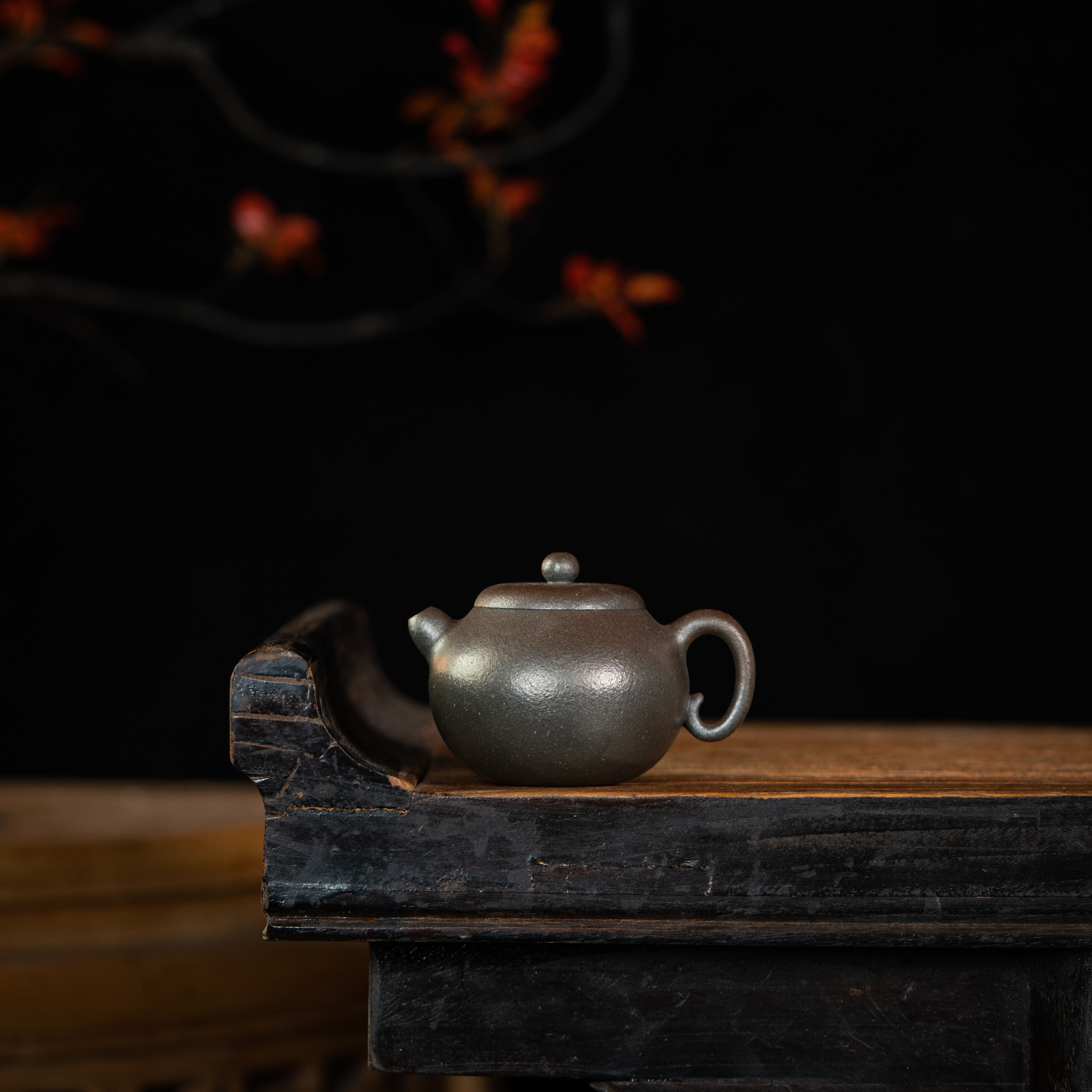 【前墅龙窑】文旦 段泥 155cc 家用紫砂壶