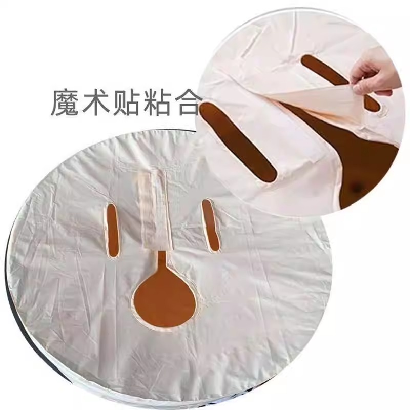 汗蒸泡澡盖SPA汗蒸浴桶盖加厚保温蒸汽防水家用可折叠保温盖
