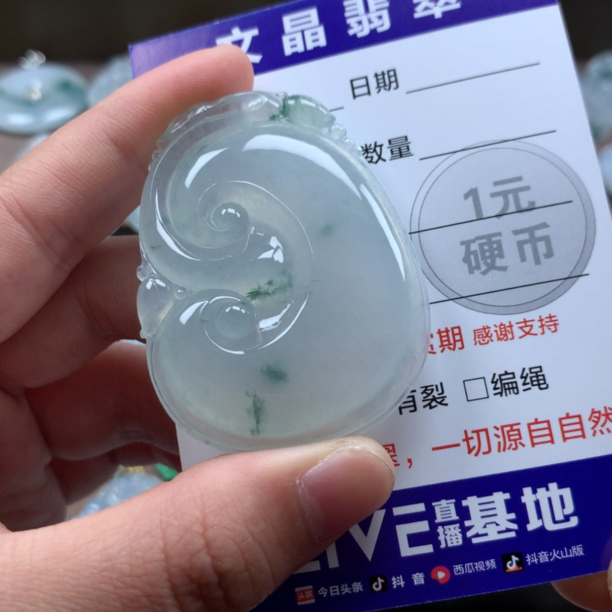 【闪购商品】翡翠颈饰未镶嵌是****—