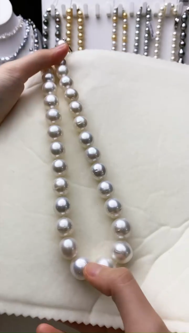【闪购商品】海水珍珠项链未镶嵌澳白11-16mm