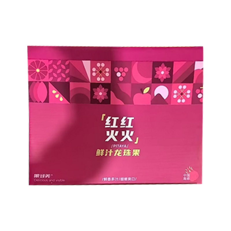 【水果礼盒】红心火龙果约3-3.25kg/箱