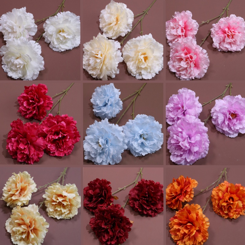 仿真新三大头牡丹花（30支）