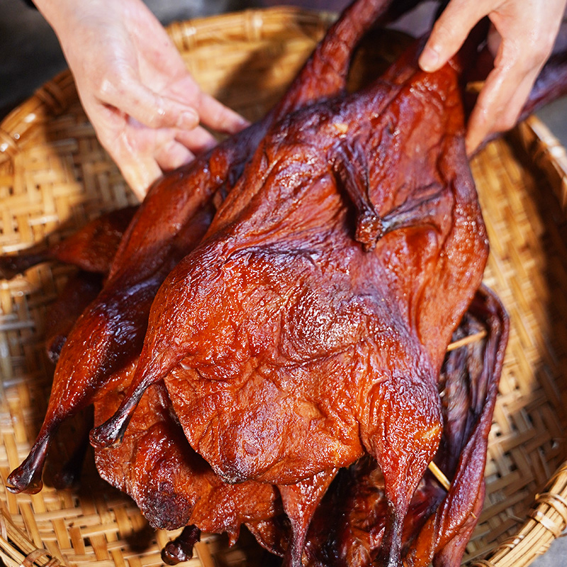 【腊精排2斤+2只腊鸭】2斤腊排骨+2只腊鸭+半斤萝卜干 农家手工腊肉