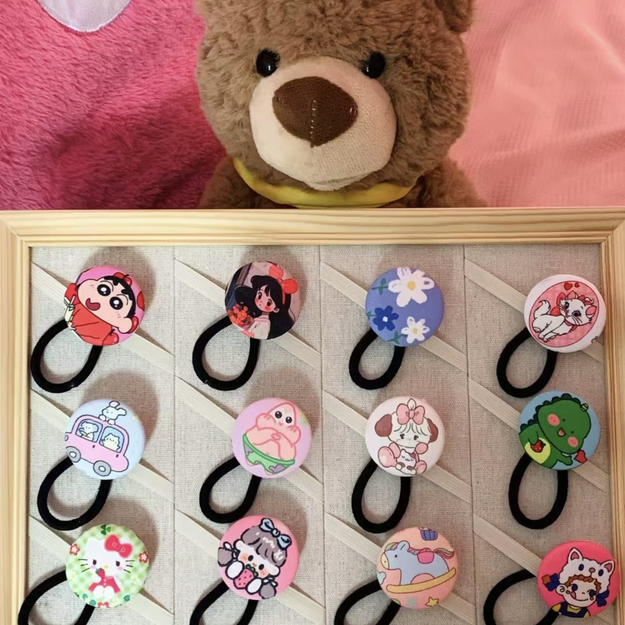 补米链接甜美ins发绳发圈