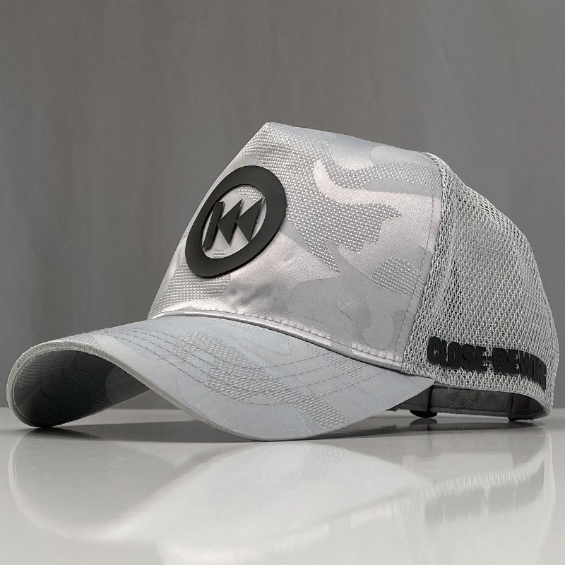 网眼迷彩高顶加宽帽子大头围显脸小大脸女男士棒球帽速干遮阳防晒