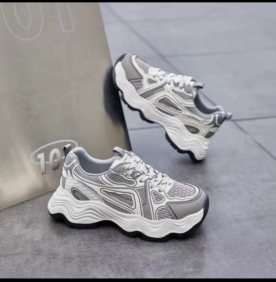 戈美其时尚老爹鞋190563372