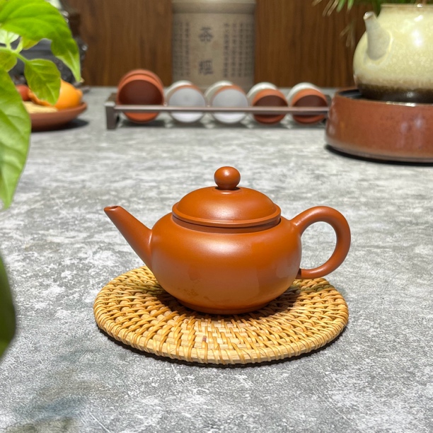 紫砂茶壶手拉泥壶潮州正宗水平壶120c旅行茶具纯手工家用户外经典