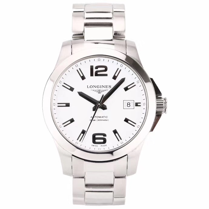 99新 Longines/浪琴 浪琴康卡斯系列/ 公价9100元/39mm  男款时尚