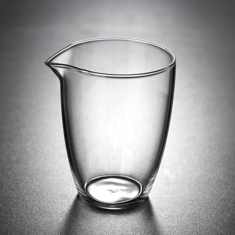 透明加厚简约茶海家用功夫茶具小号公匀杯分茶器高硼硅玻璃公道杯