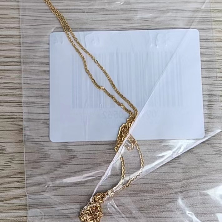足金999 5G不抽拉O字链