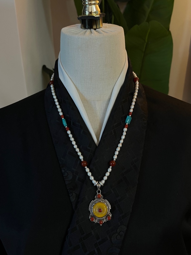 吊坠925银 银饰手工原创设计DIY款复古百搭款吊坠 拉萨发货包邮