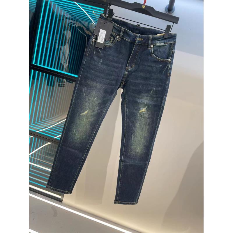 2024秋季新款男士高级感质感时尚百搭潮流弹力牛仔裤2222-C3