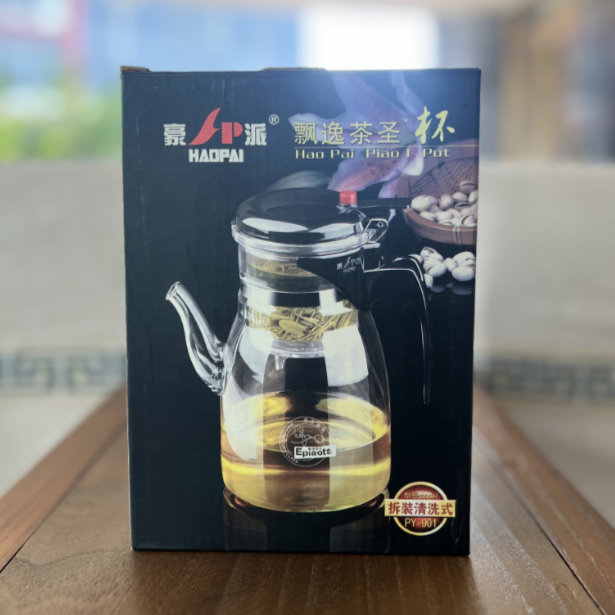 釉里红主人杯-家用-透明泡壶大容量