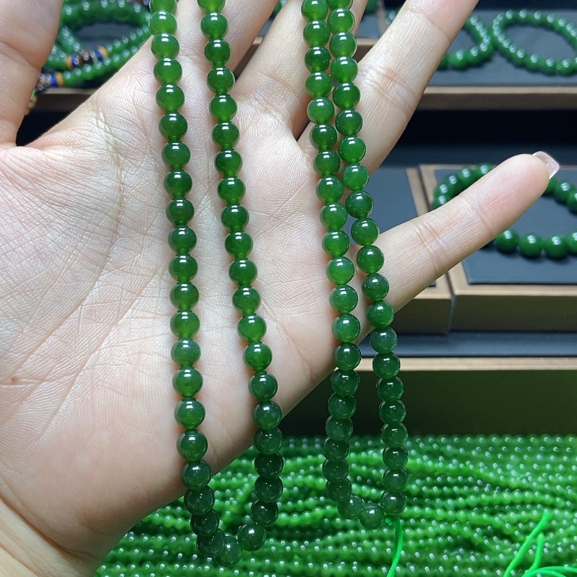 【闪购商品】和田玉（碧玉）颈饰未镶嵌卡6