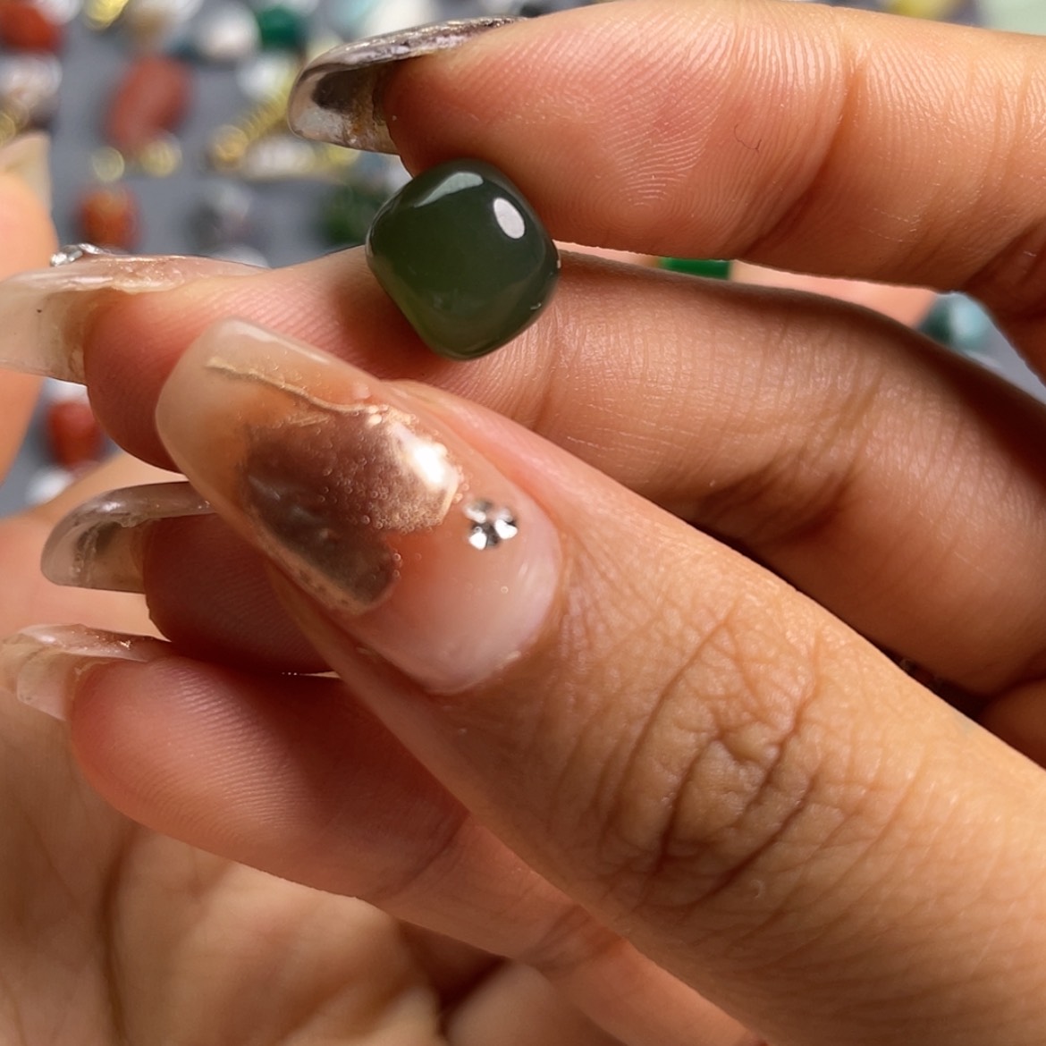 【闪购商品】玛瑙/玉髓配饰合金