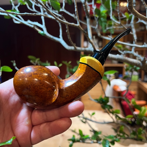 越南斗师阿全Toanpipe河豚烟斗