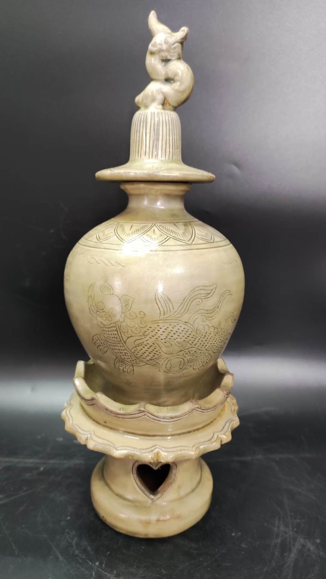 越窑瓷器摆件件件件