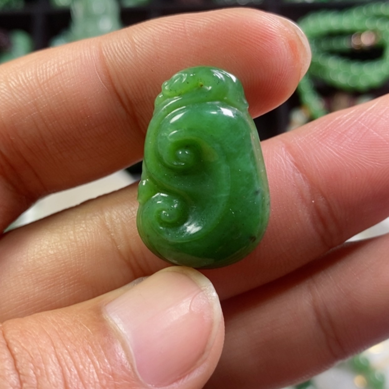 【闪购商品】和田玉（碧玉）颈饰未镶嵌