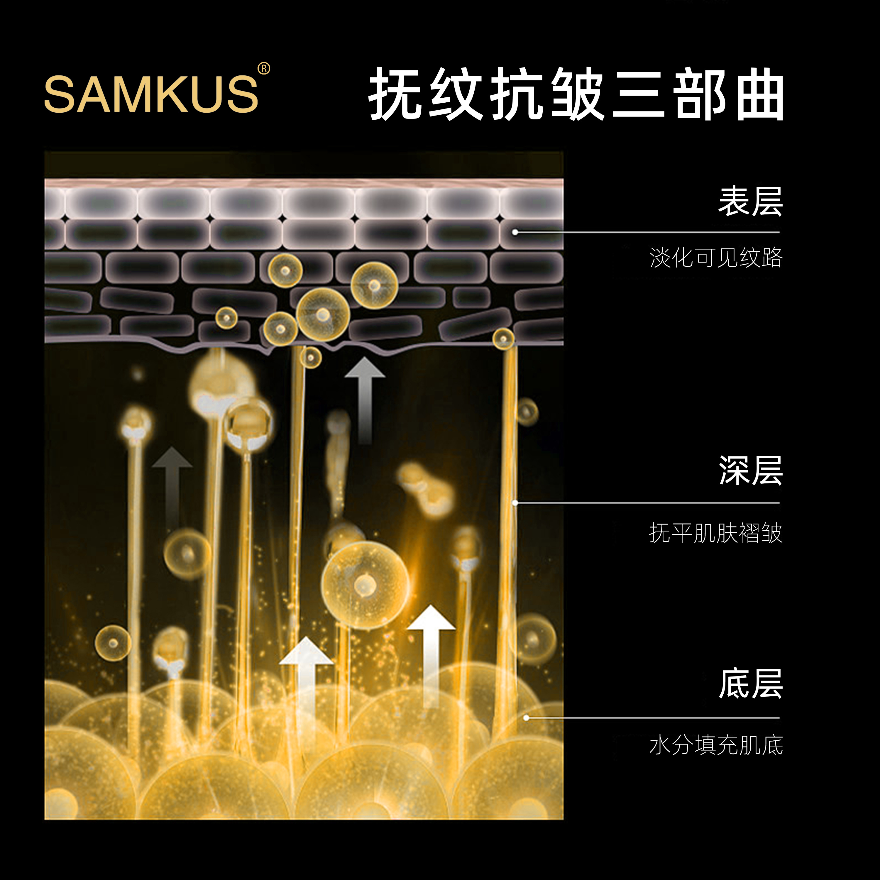 SAMKUS上官氏鱼子酱抗皱填充精华液_美妆- 大咖星选