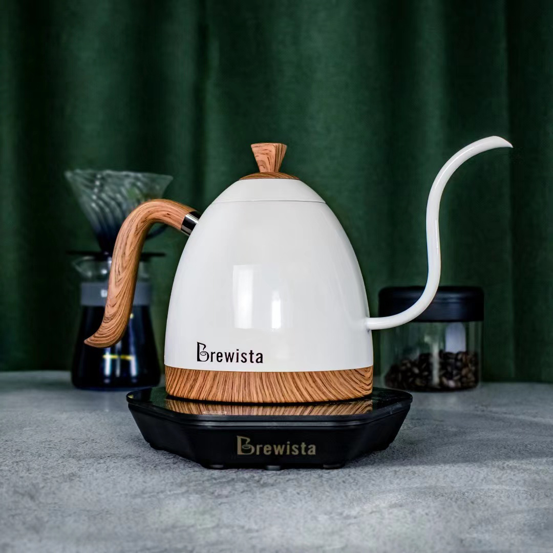 Brewista 咖啡壶控温手冲壶 珍珠白 0.6L