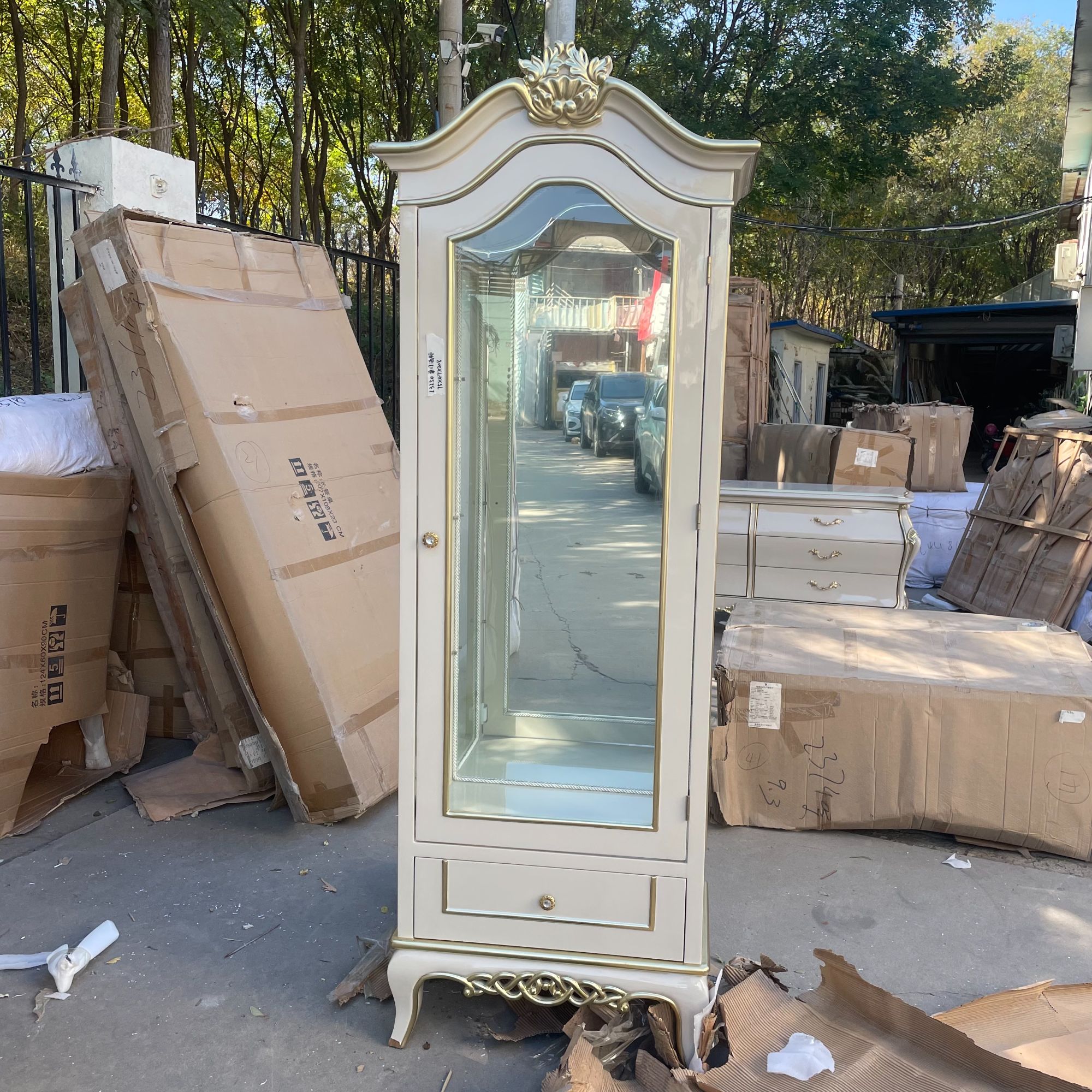 L3250-单门酒柜   罗浮宫 单门酒柜   75*47*208