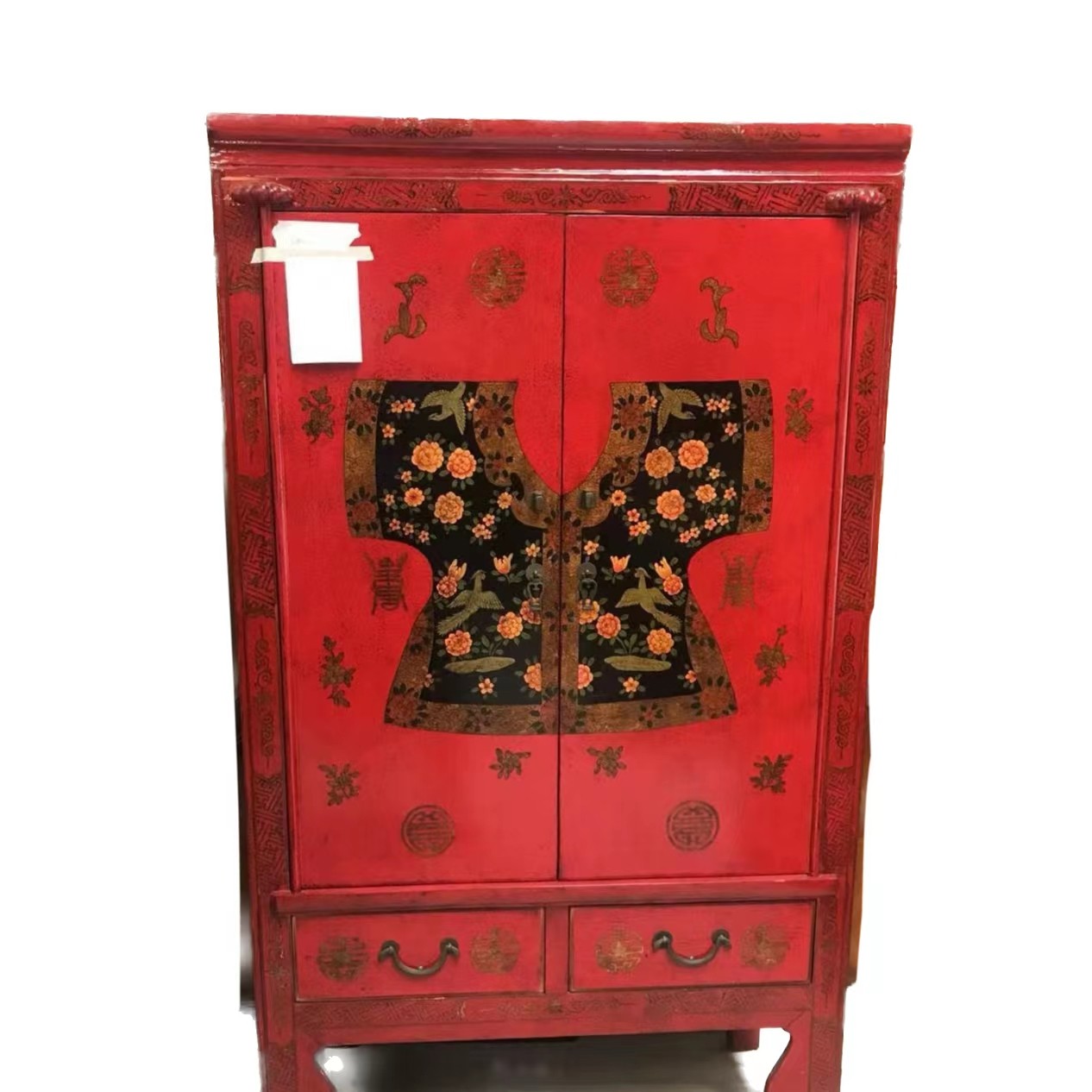 中山彩绘  NO.10描金太阳柜大  ZSH006 103*50*180