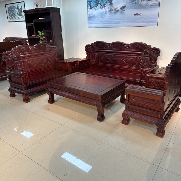 新红利居推荐—金玉满堂123六件套沙发