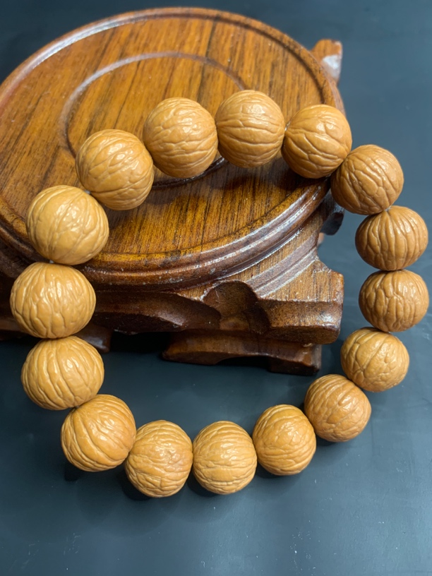 [新店福利】猴头凤羽16mm猴头手串原皮原色好物精选