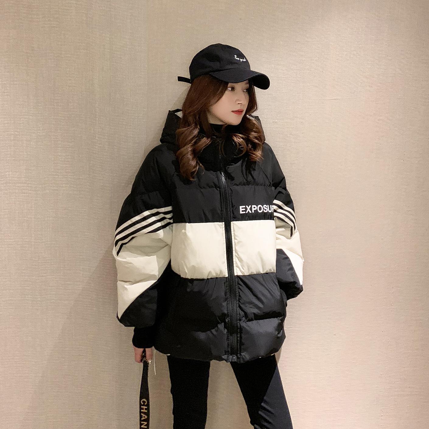 2023新款羽绒服羽绒服女年秋冬季新款韩版宽松衣减龄面包服外套潮