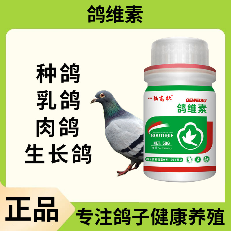 【一陆高歌】鸽维素肉鸽赛鸽专用复合维生素颗粒补充营养促长抗应激