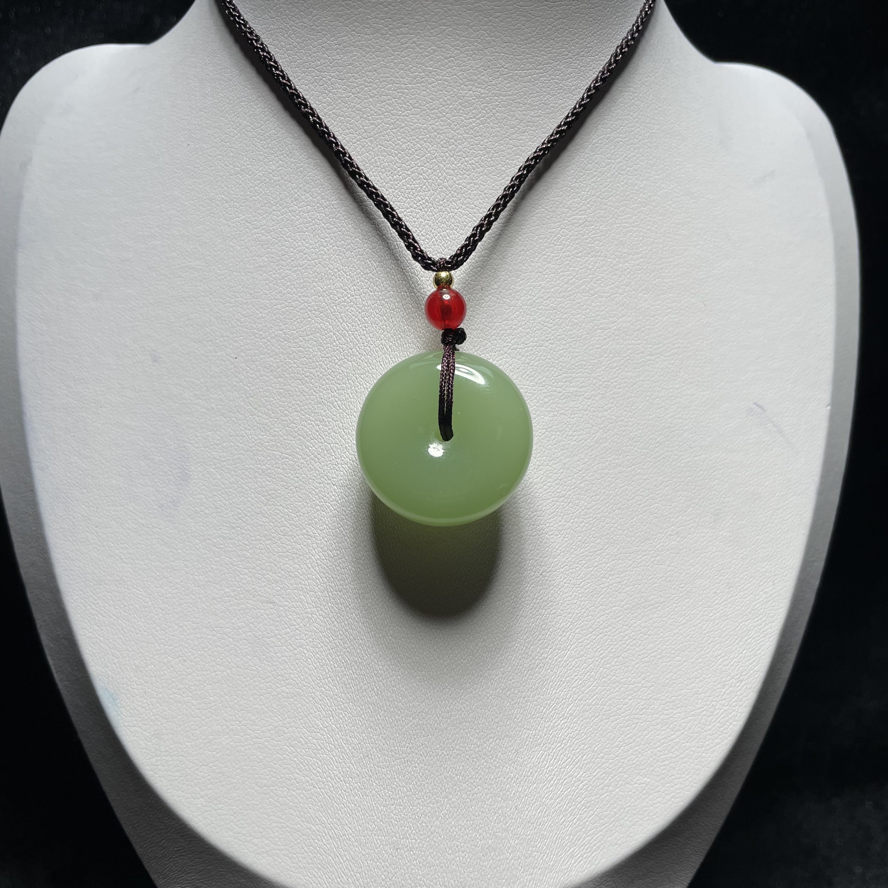 晴水平安扣吊坠时尚百搭女款-130QS3-9902-5