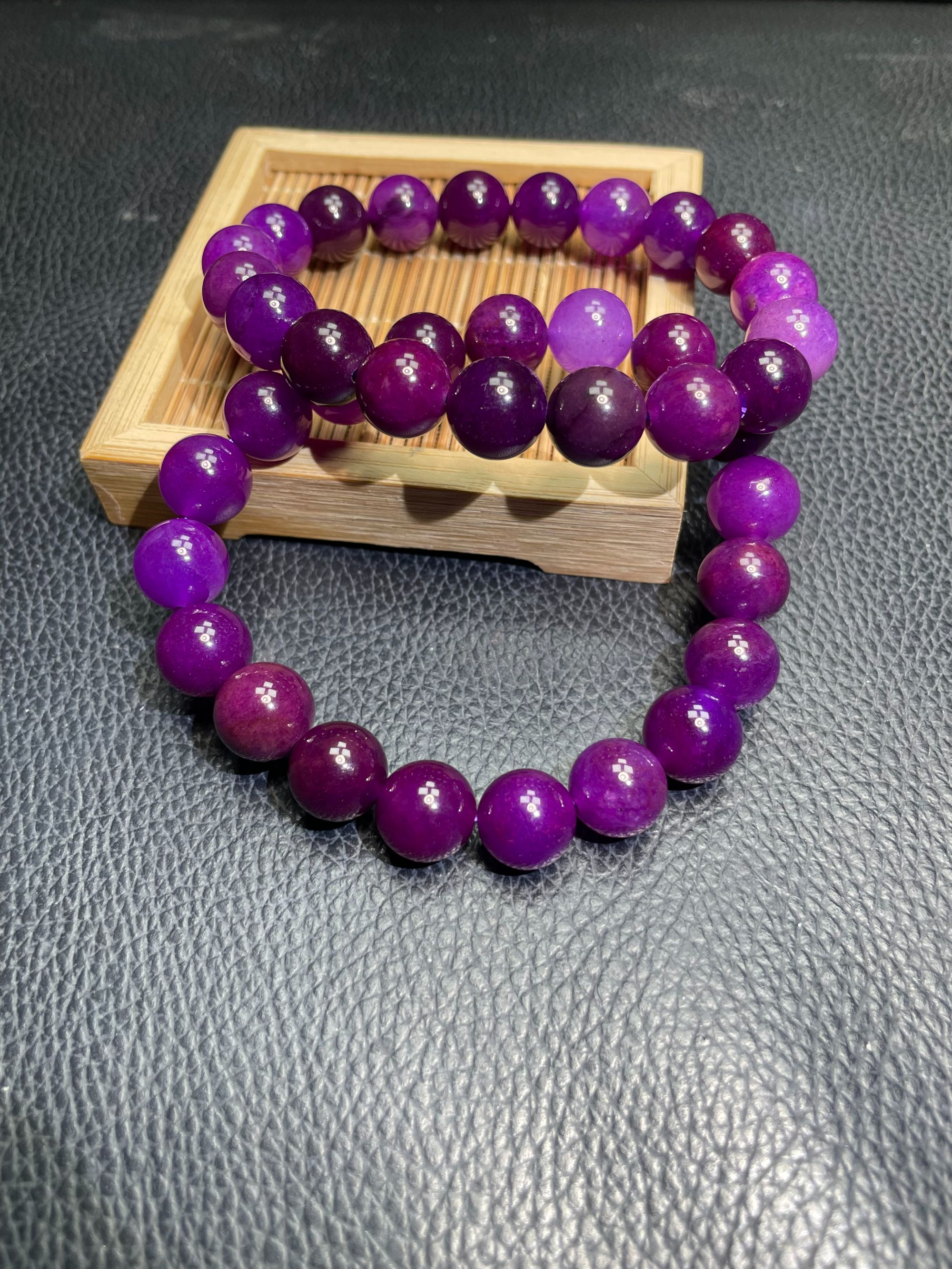 玉化紫10M手串时尚百搭女款-150YH2004-5