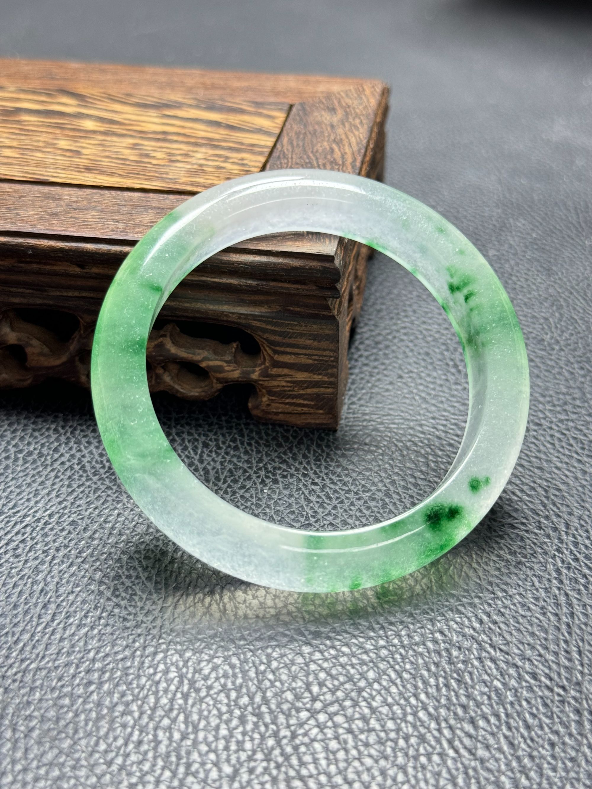 冰绿飘花手镯时尚百搭女款-266BP88030