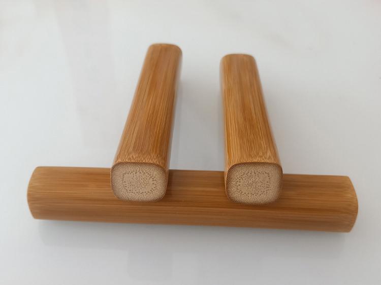 于谦同款实心竹文玩手杖异形手把件竹子手持红皮老料竹棒野生玉竹